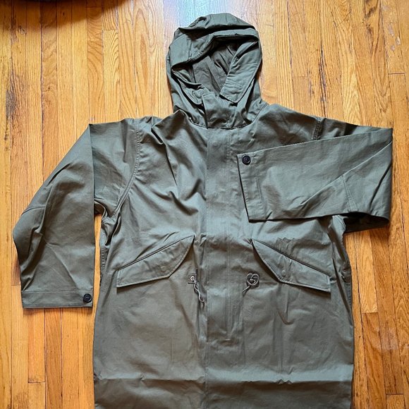 Nudie Jeans Christian Fishtail Parka Size Medium MOD NWT F/W - Picture 2 of 10